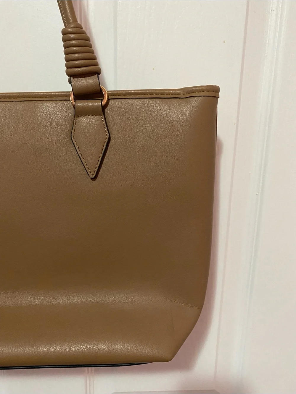 Vintage Women's Brown Tote Bag - Picture 2 of 11